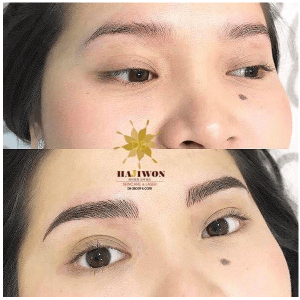 điêu khắc chân mày đẹp